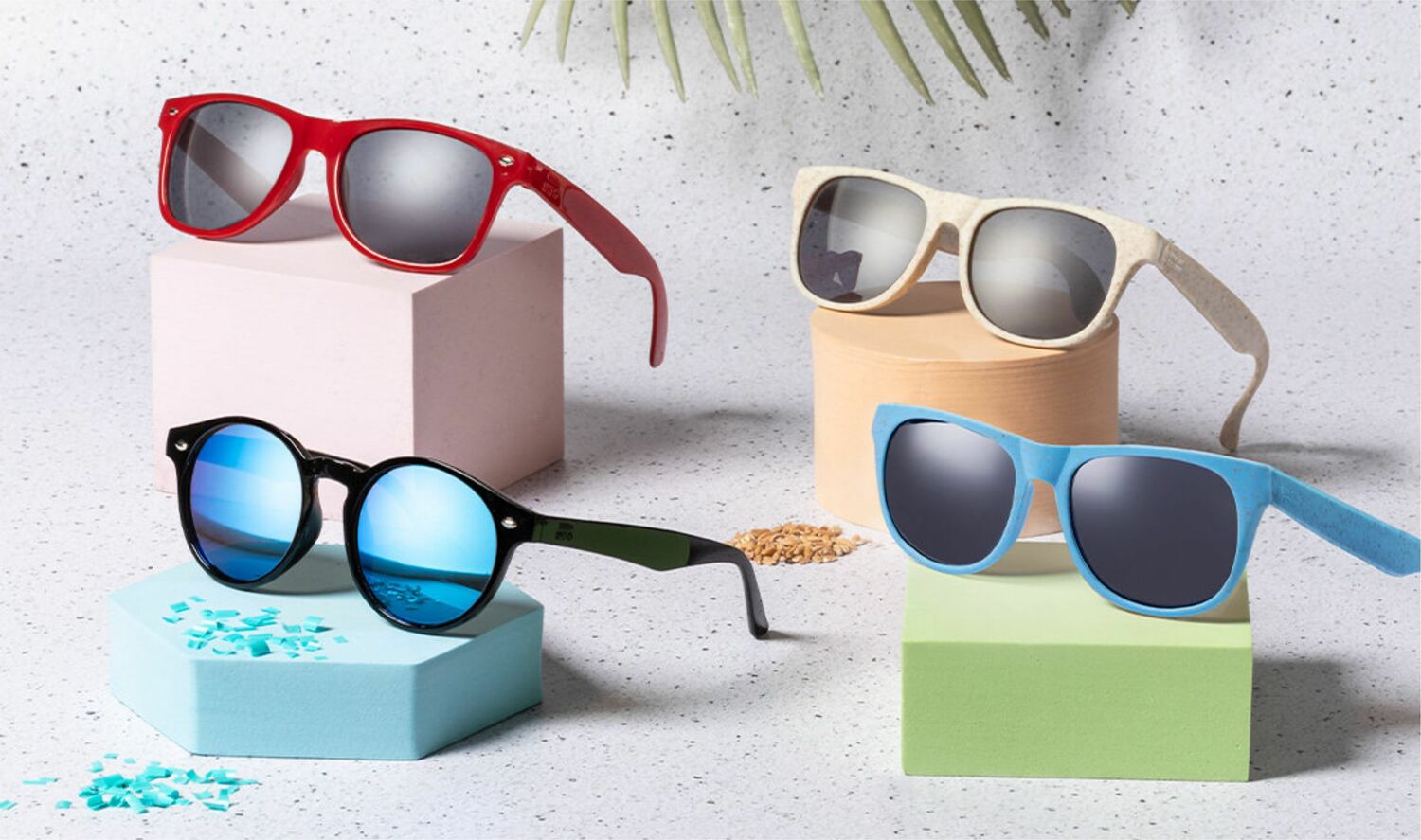 Солнцезащитные эко очки из переработанных материалов и экологичных ...